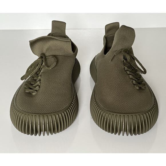 NIB $920 Bottega Veneta Men\'s Tech Knit Stretch Khaki Sneakers 9 US (42) 690112 main image 11
